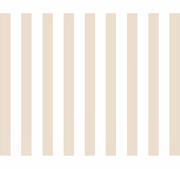 Tapet stue nøytral vertikal stripe mønster - Tenstickers