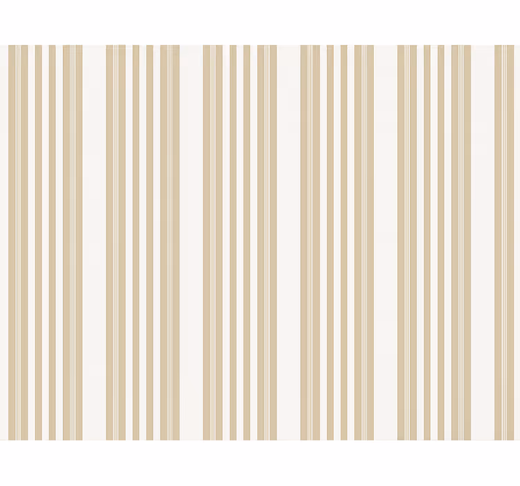 Tapet stue vega beige stripete mønster - Tenstickers