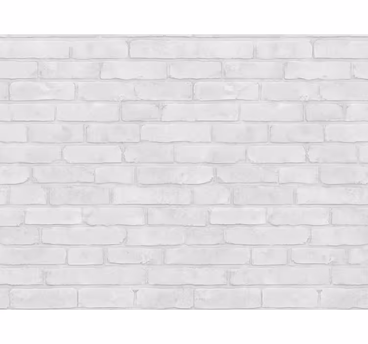 Tapet murstein hvitvasket loft - Tenstickers