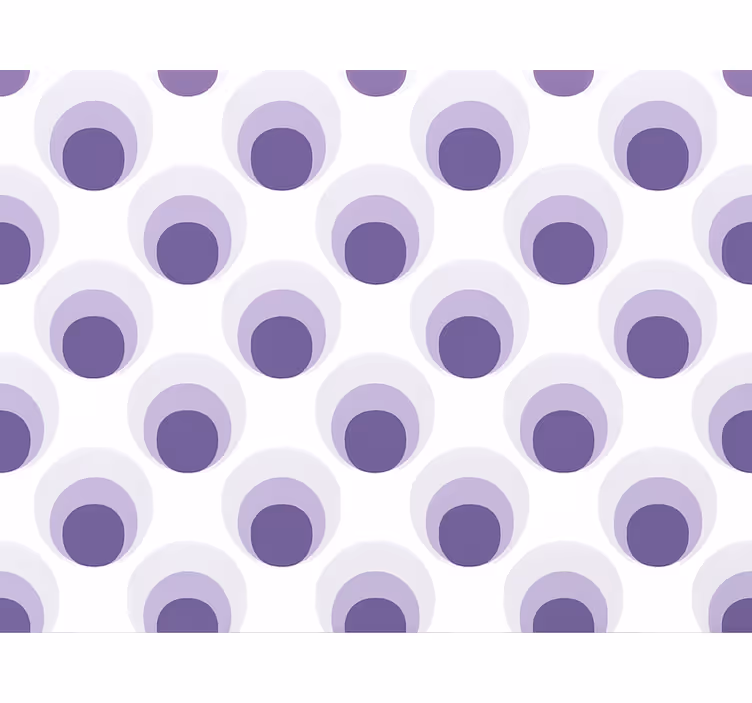 Tapet stue lilla sirkler lagdesign - Tenstickers
