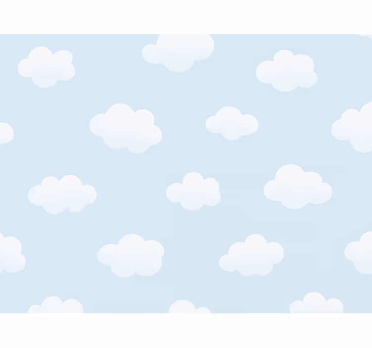 Tapet barn enkle sky mønster - Tenstickers