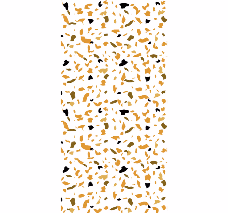 Tapet gift varme farger terrazzo stil - Tenstickers
