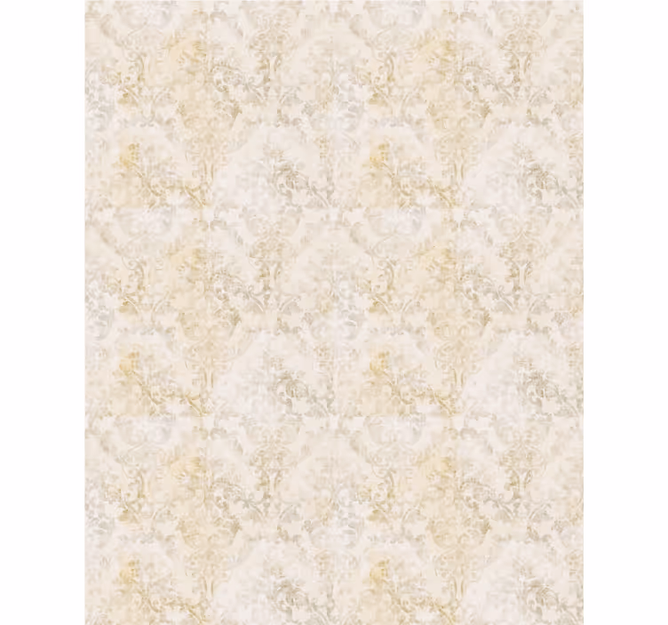 Tapet gift damask vintage mønster - Tenstickers