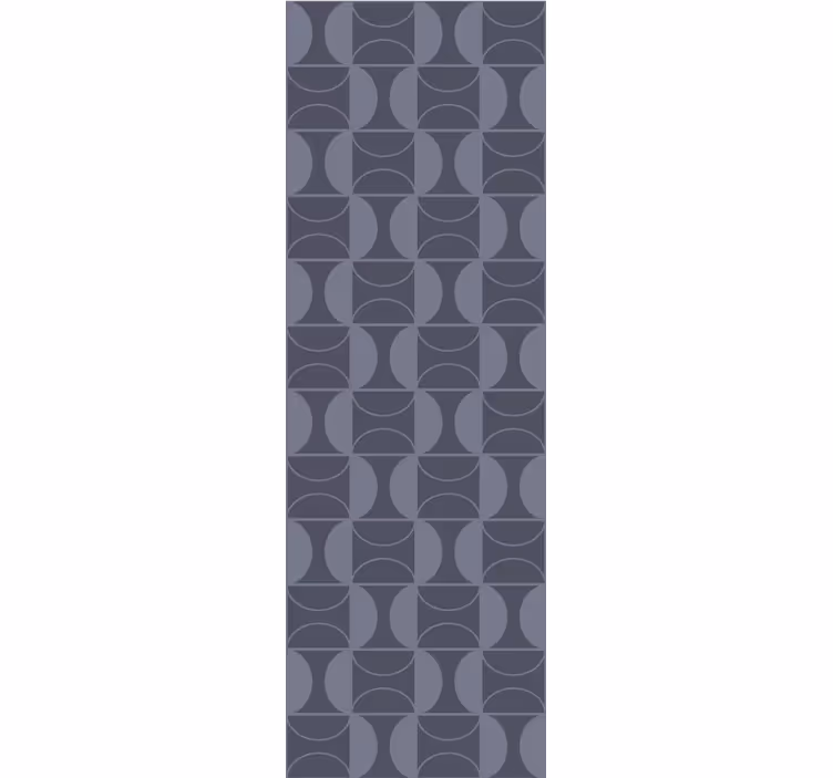 Blått design med japandi stil tapet soverom - Tenstickers