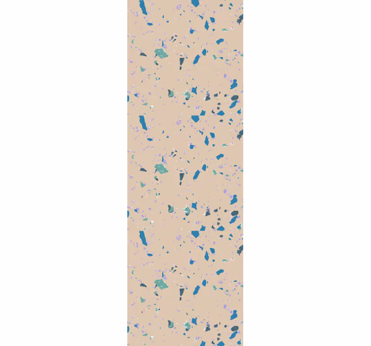 Tapet soverom fargerik terrazzo stein - Tenstickers