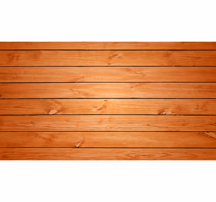 Tapet rustikk med treklister for parkettimitasjon - Tenstickers