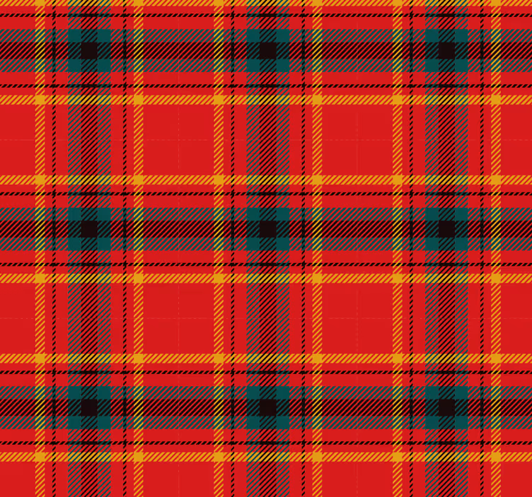 Tapet rød julerød tartan tekstur - Tenstickers