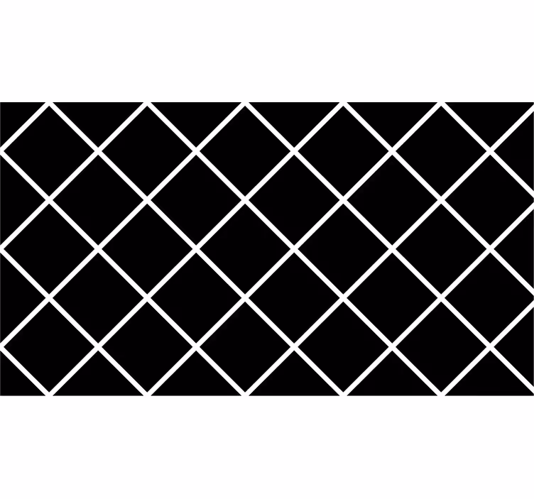 Tapet svart moderne geometriske linjer - Tenstickers