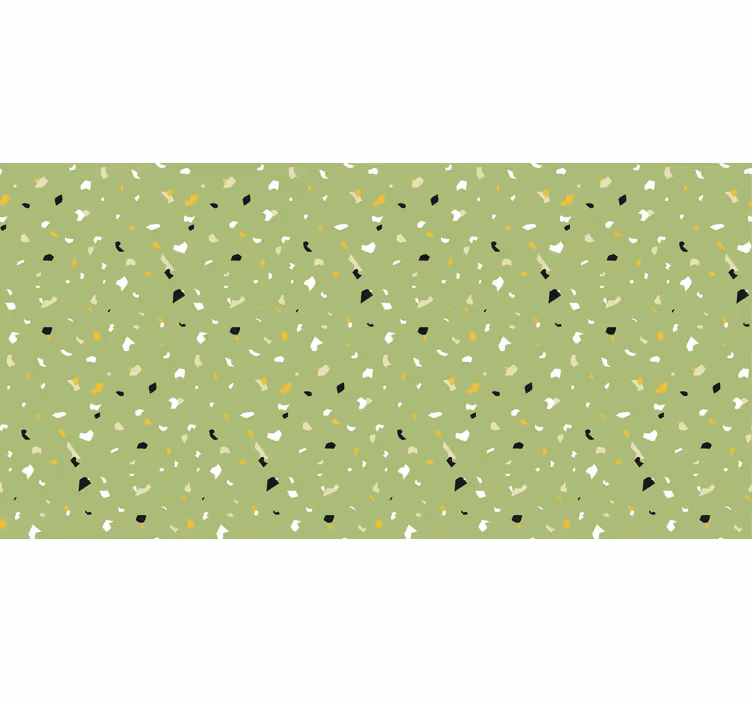 Tapet grønn terrazzo grønn - Tenstickers