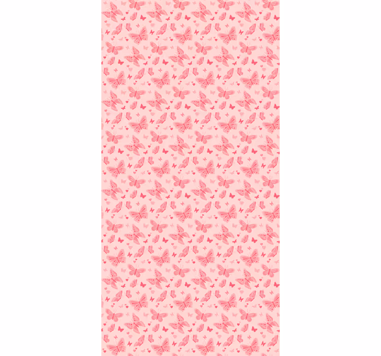 Rosa tapet i pastellfarge - Tenstickers