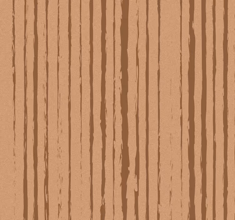 Tapet vintage vertikale striper - Tenstickers
