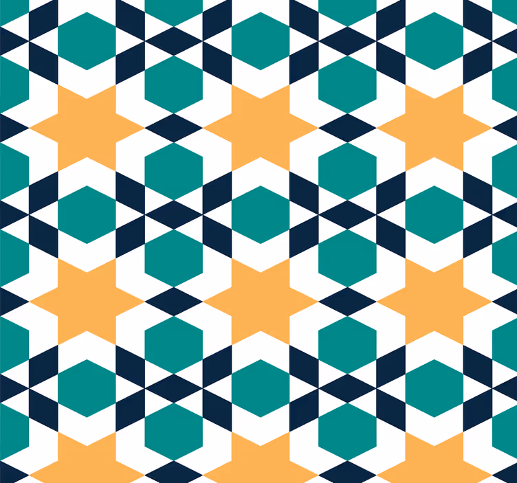 Marokkanske ornamenter stjerne - Tenstickers