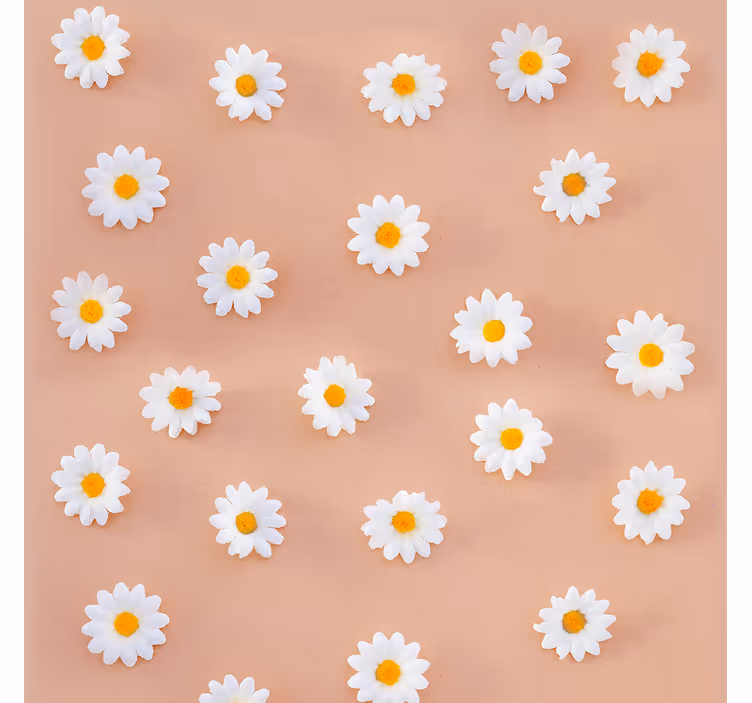 Tusenfryd blomstrer tapet blomster - Tenstickers