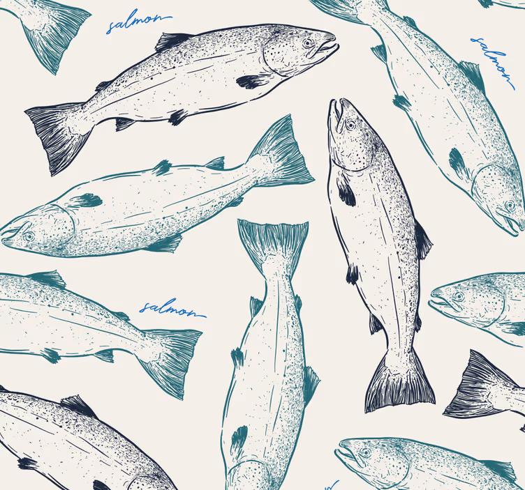 Dyretapet av laksefisk - Tenstickers