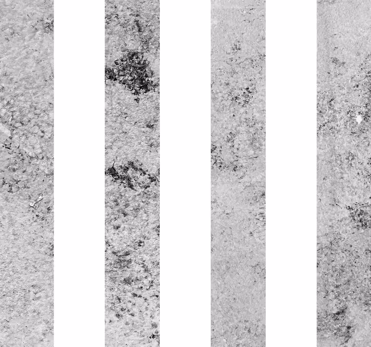 Grå stripe betongtapet - Tenstickers