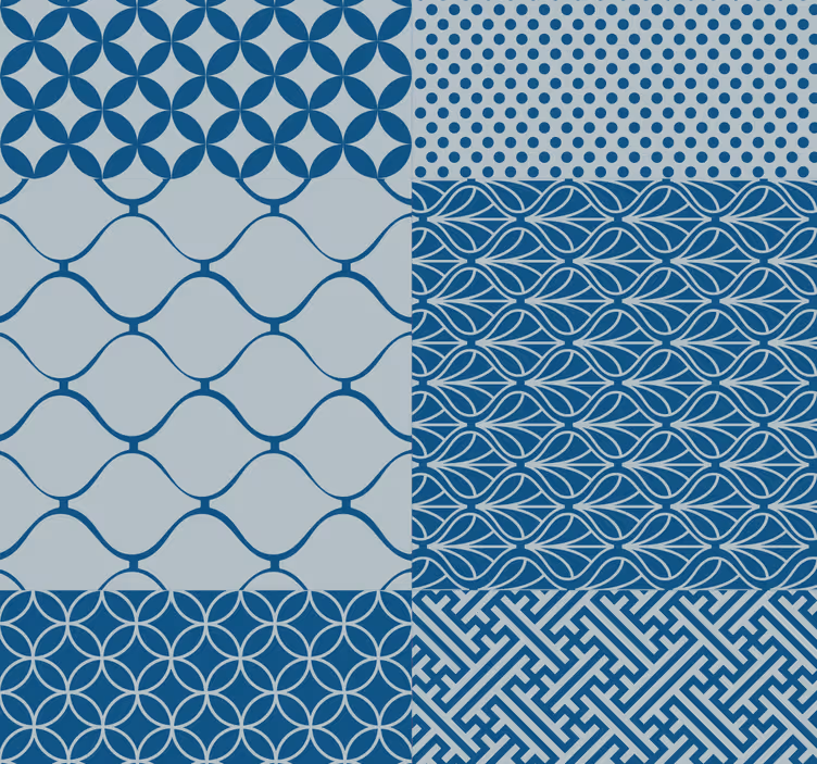 Orientalsk mosaikk prydtapet - Tenstickers