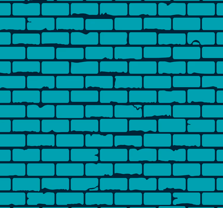 Aqua vann stue tapet til vegg - Tenstickers