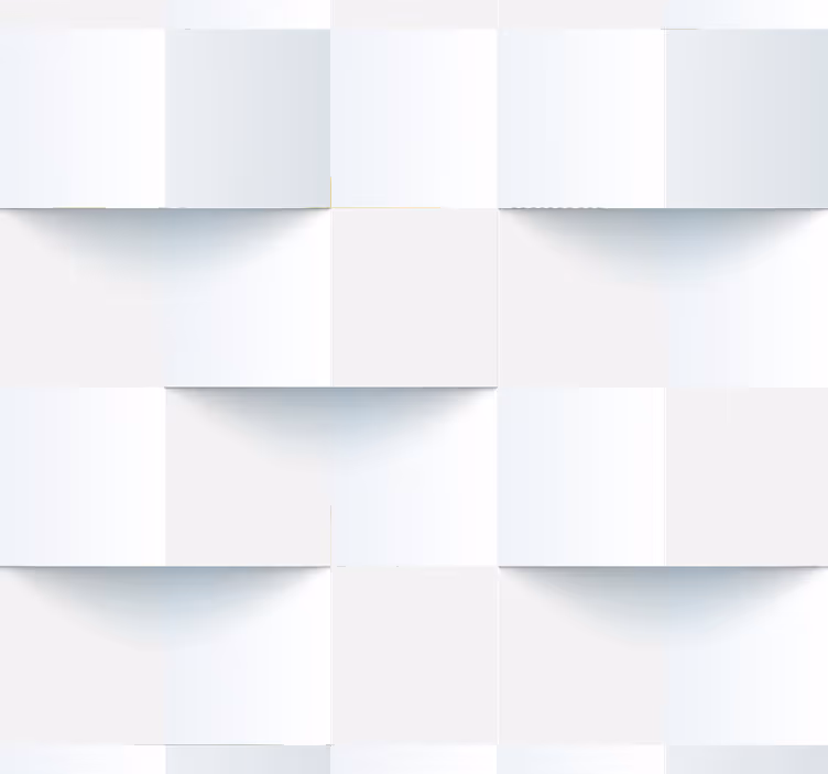 Bakgrunnsbilde 3d klistrelapper hvitt 3d tapet - Tenstickers
