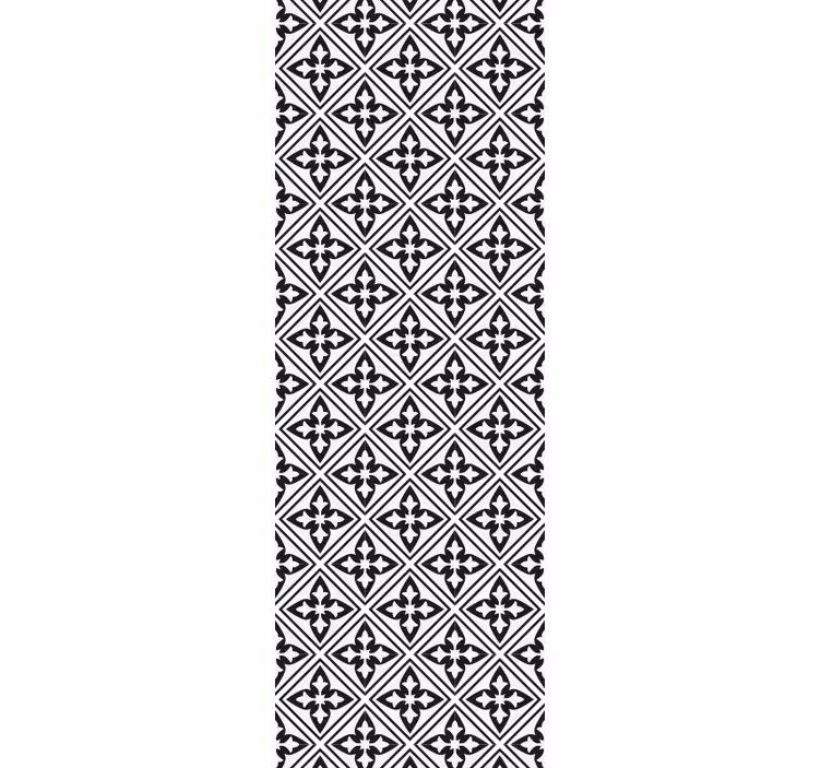 Geometrisk flismotiv tapet fliser - Tenstickers