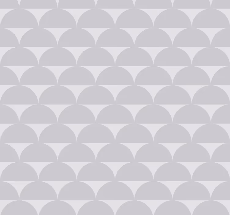 Kamskjellmønster tapet geometriske former - Tenstickers