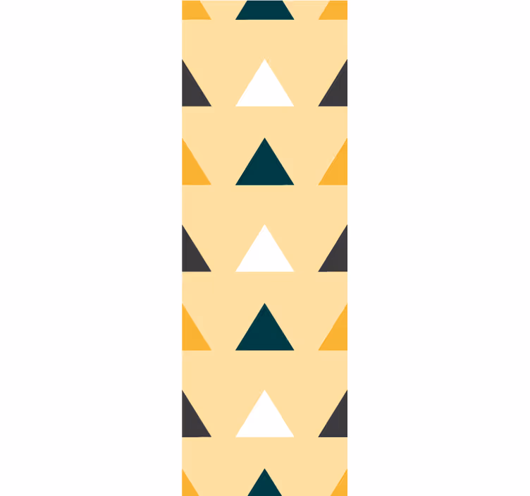 Geometrisk triade tapet geometriske former - Tenstickers