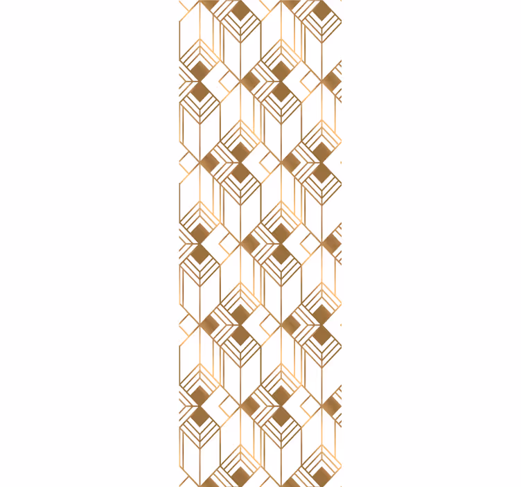 Geometriske linjer kunst stripete tapet - Tenstickers