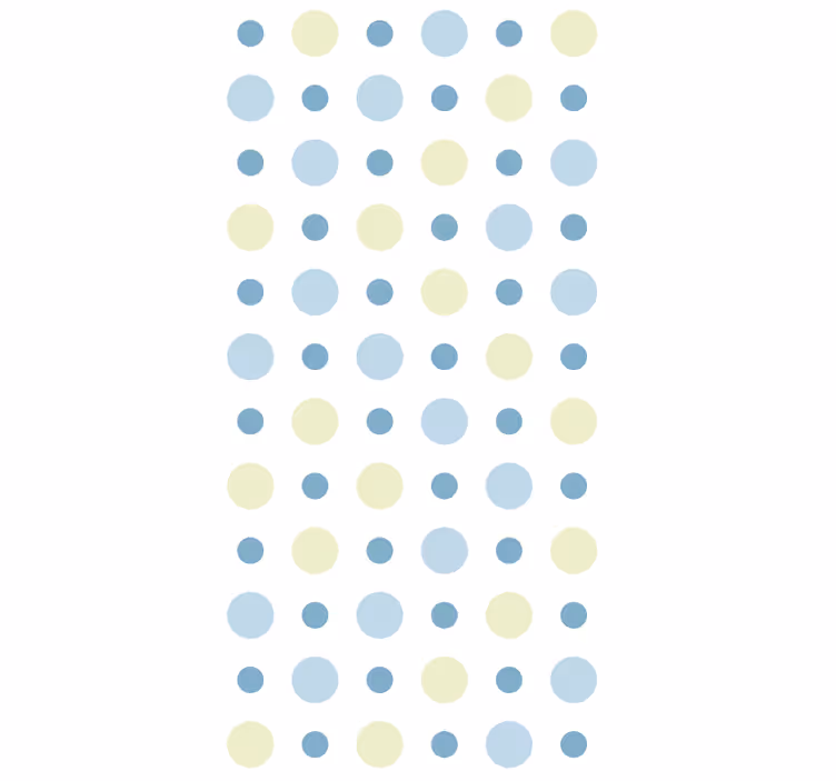 Polkadot ro tapet sirkler - Tenstickers