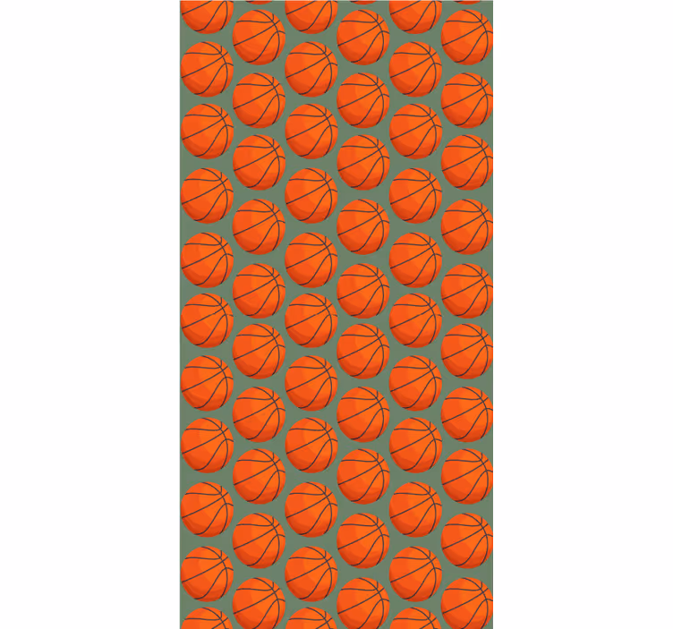 Grønn basketball bakgrunn barn tapet - Tenstickers