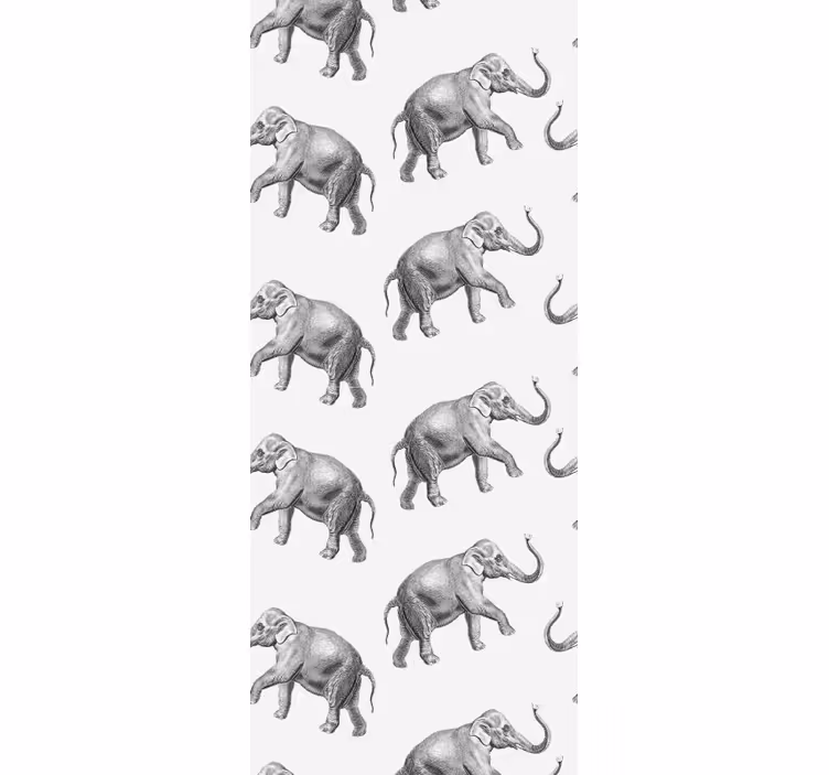 Elefant repetisjon elefant tapet - Tenstickers