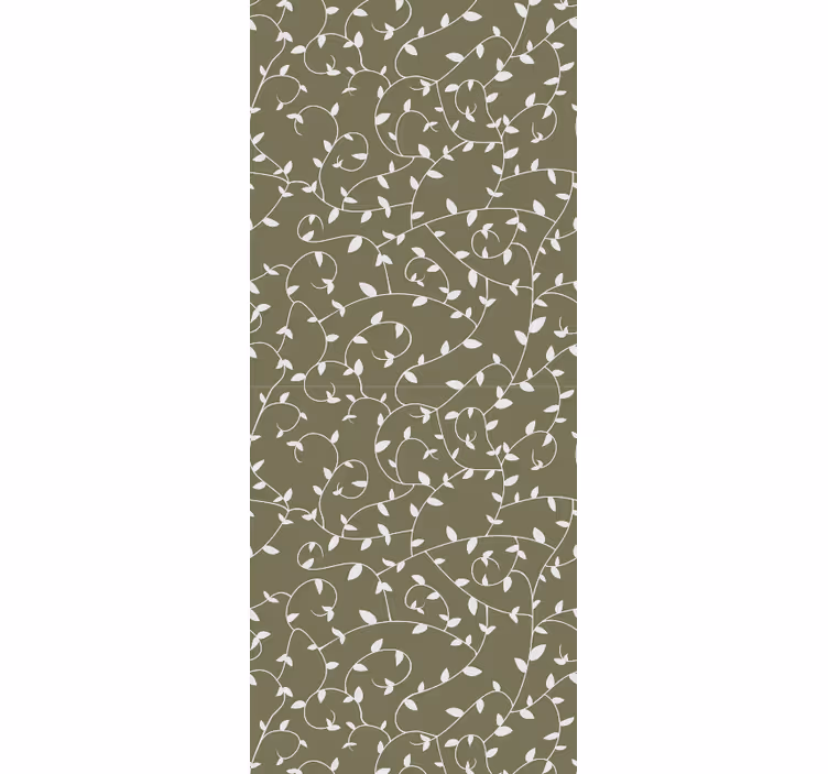 Botaniske virvler tapet pynt - Tenstickers