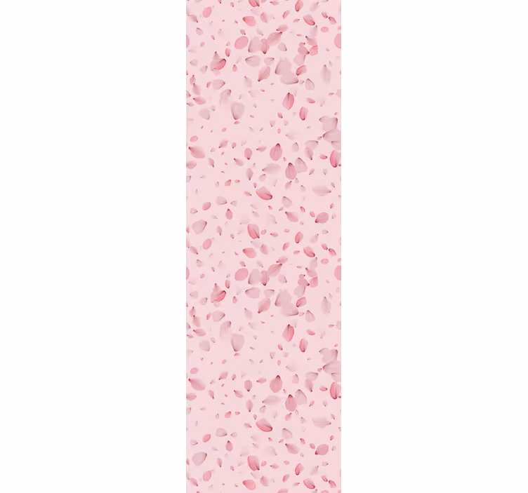 Sømløse sakura petals fallende kirsebær tapet - Tenstickers