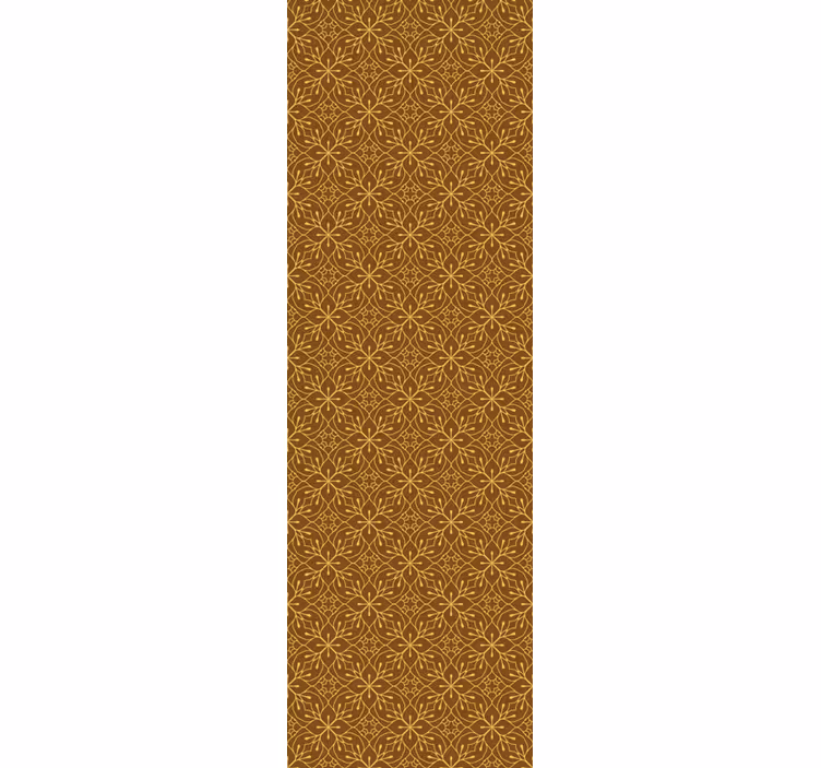 Geometriske blomster tapet fliser - Tenstickers