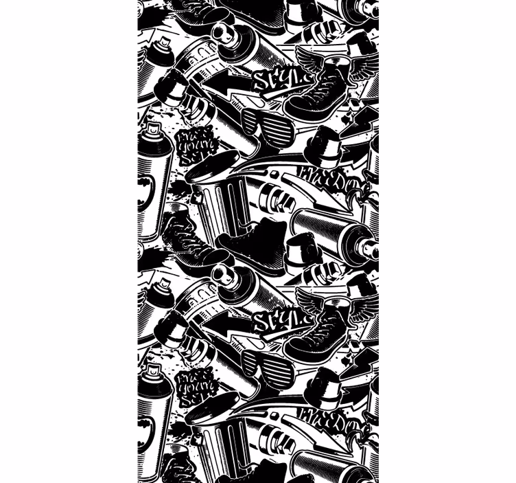 Nødvendig graffiti tapet kunst - Tenstickers
