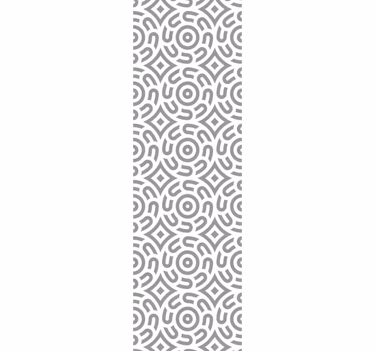 Geometriske spiraler tapet spiserom - Tenstickers