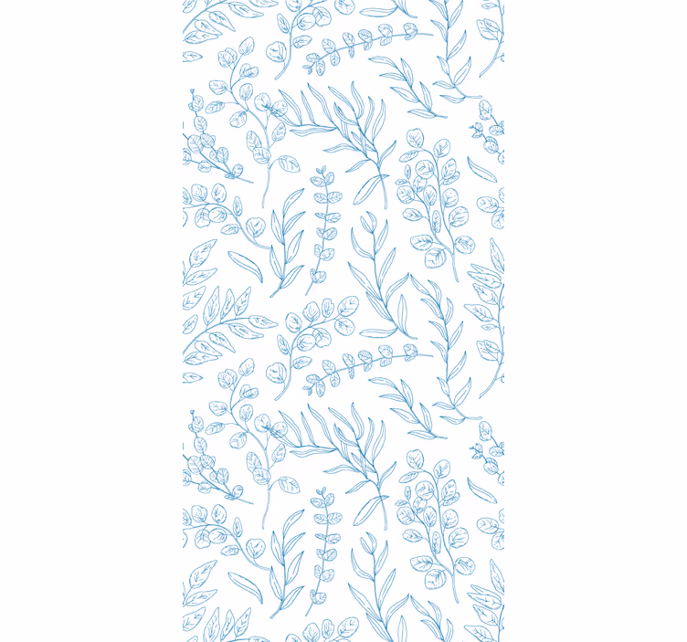 Tynne planter tapet natur - Tenstickers