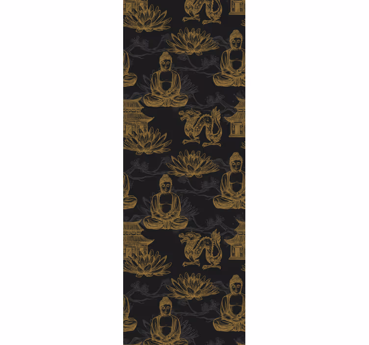 Buddhistisk ikonografi tapet gift - Tenstickers