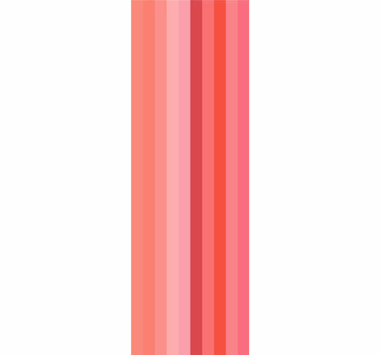 Gradient striper tapet horisontalt - Tenstickers