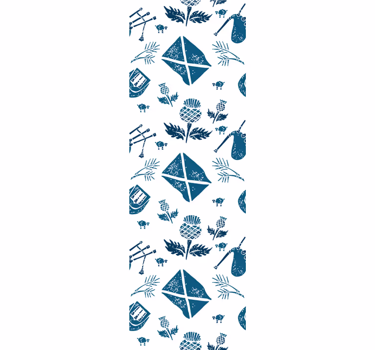 Tapet stue middelalderske motiver - Tenstickers