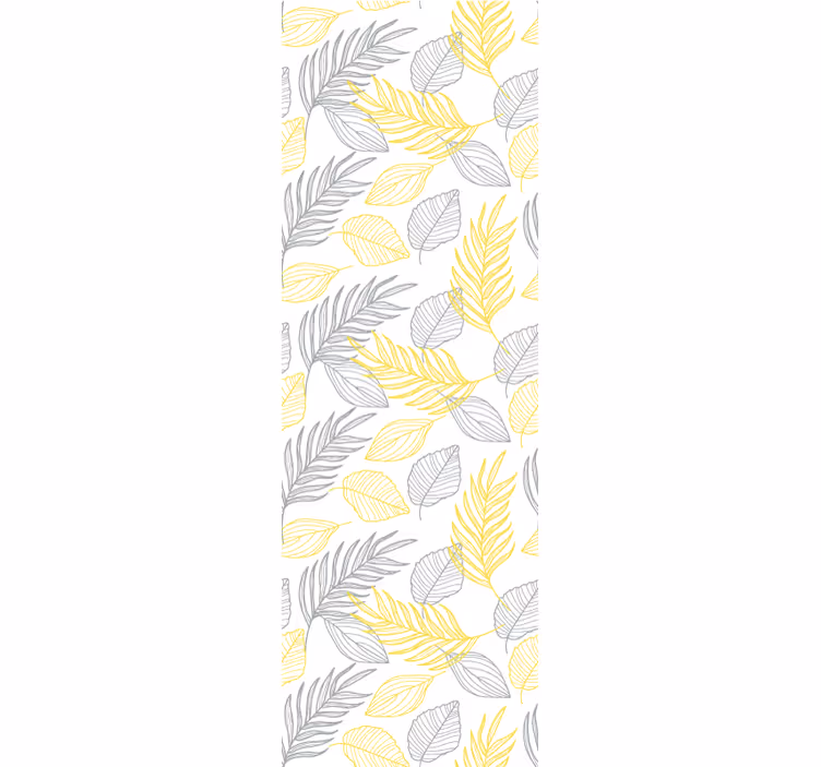 Pantone blader tapet natur - Tenstickers