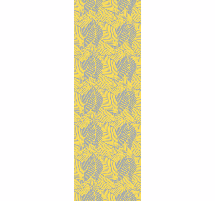 Pantone tropiske blader tapet natur - Tenstickers