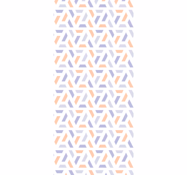 Fiskebeinsarray tapet geometriske former - Tenstickers