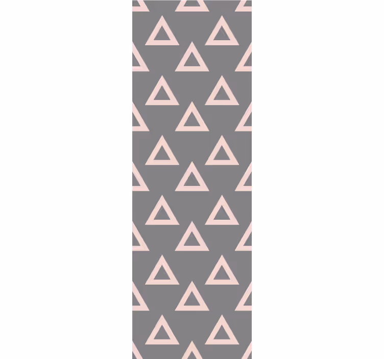 Trekantede motiver tapet geometriske former - Tenstickers