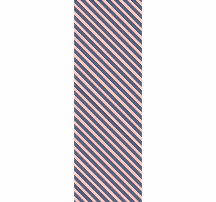 Diagonal stripe harmoni tapet horisontalt - Tenstickers
