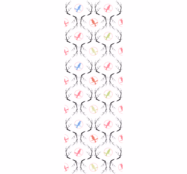 Fredelige grener tapet gift - Tenstickers