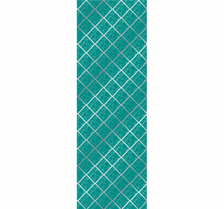Geometrisk espalier tapet geometriske former - Tenstickers