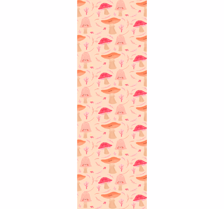Lunefull sopp tapet pynt - Tenstickers