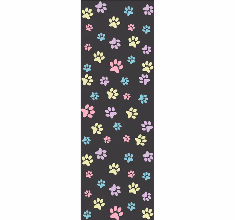 Potemønstermotiv hund tapet - Tenstickers