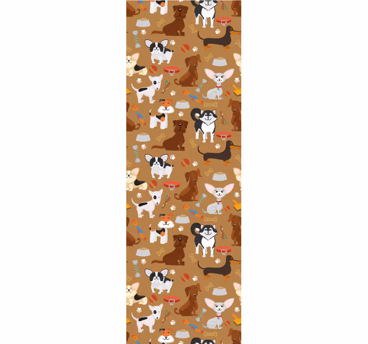 Lekne valper hund tapet - Tenstickers
