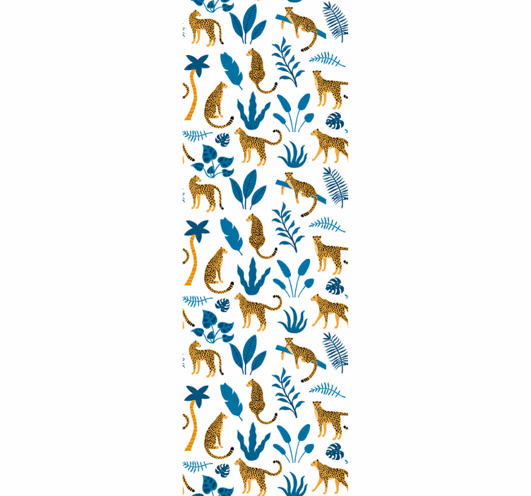 Jungel fauna flora tapet dyr - Tenstickers