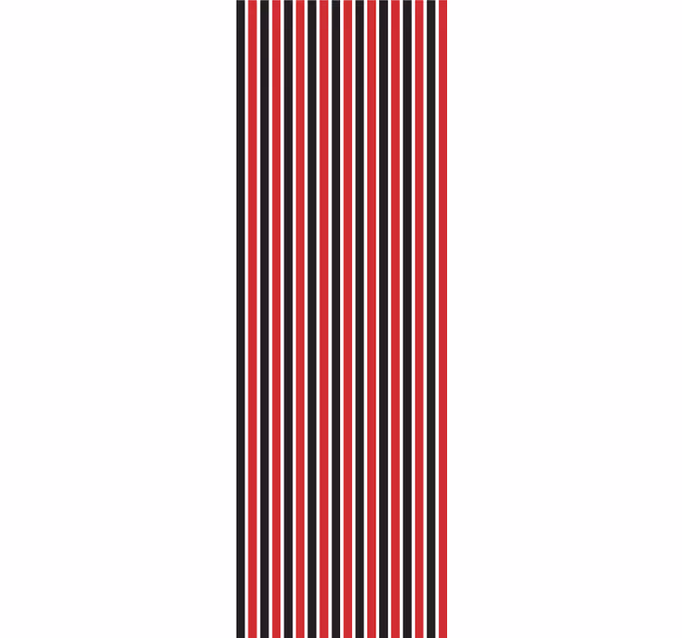 Vertikal stripe ensemble tapet striper - Tenstickers